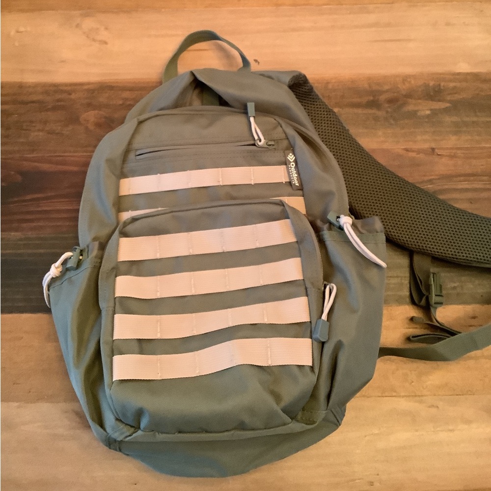 Outdoor backpack.